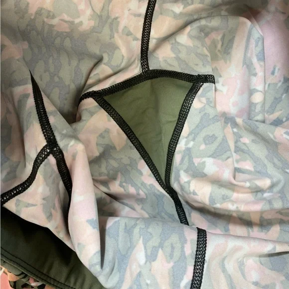 Sweaty Betty Power Pocket 7/8 Leggings Pink Green Floral Print 2XL XXL - Picture 9 of 12